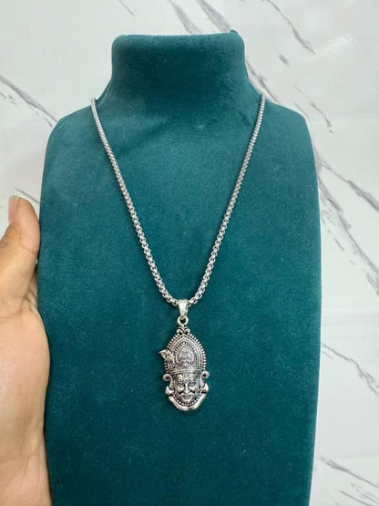 Khatu Shyam Maharaj Pendant with Chain