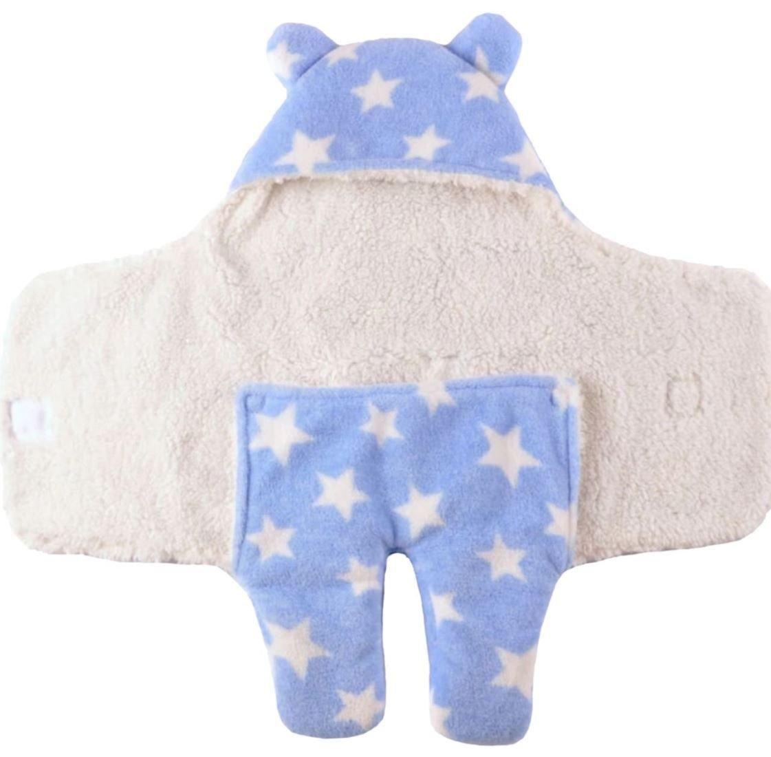 Wearable Blanket and Star Wrapper Durable Cotton for Baby Boys & Girls(Assorted Color)