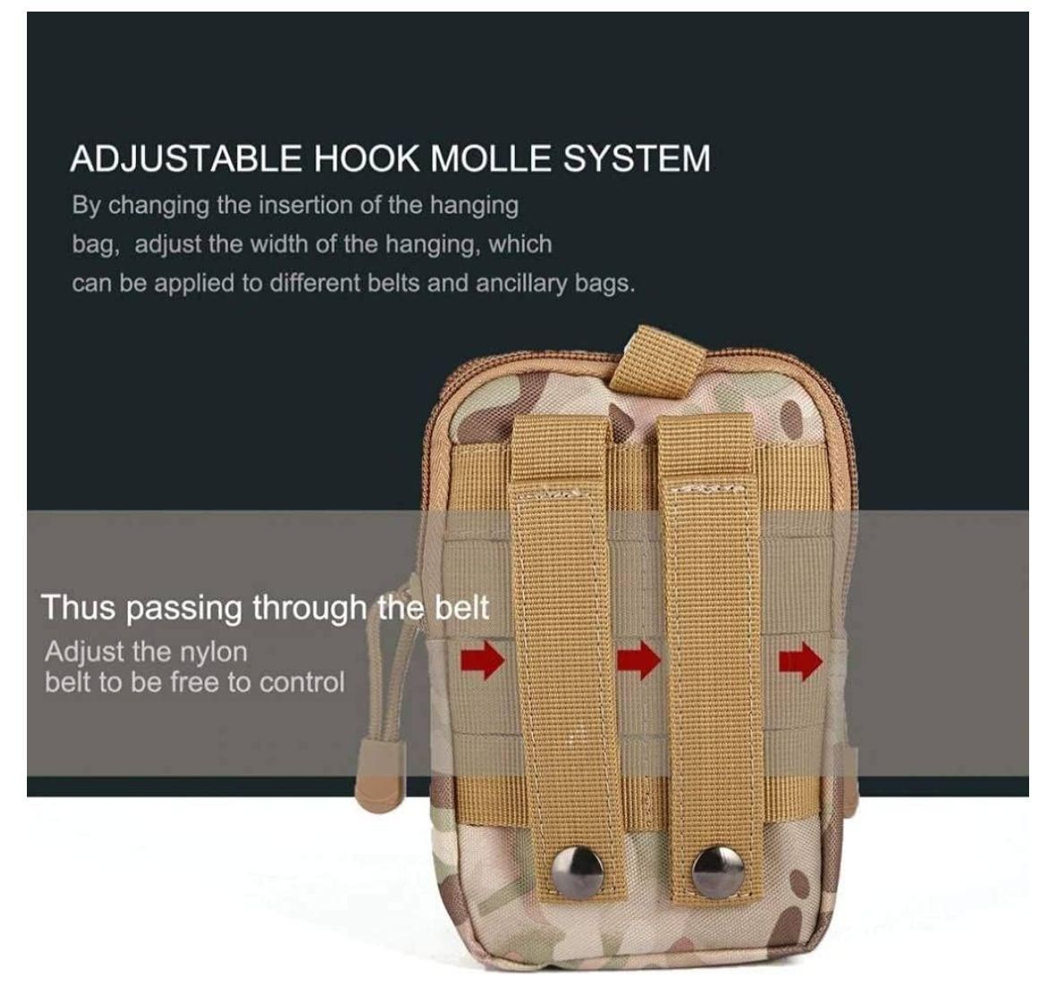 Multipurpose Tactical Waist Bags Molle Pouch