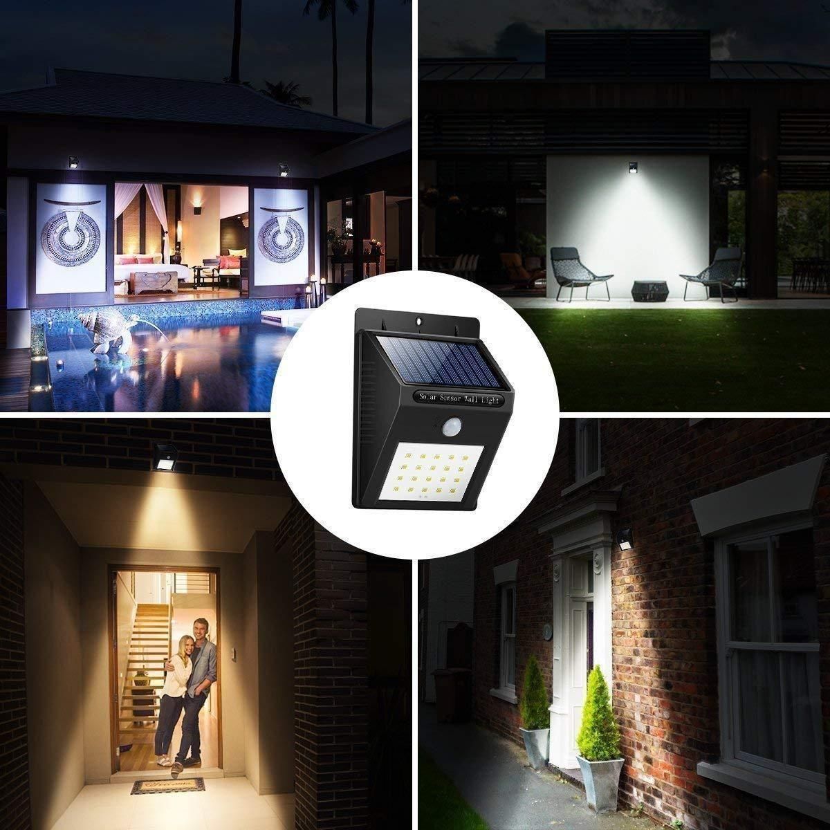 Security Light- 20 LED Bright Outdoor Security Lights with Motion Sensor