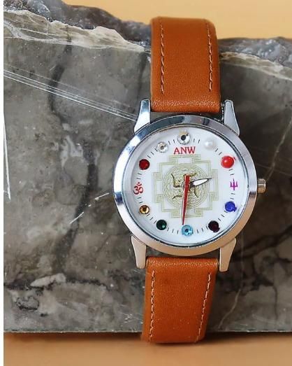 Astro Navagraha Watch Leather Lord Silicone Strap Analog Watch