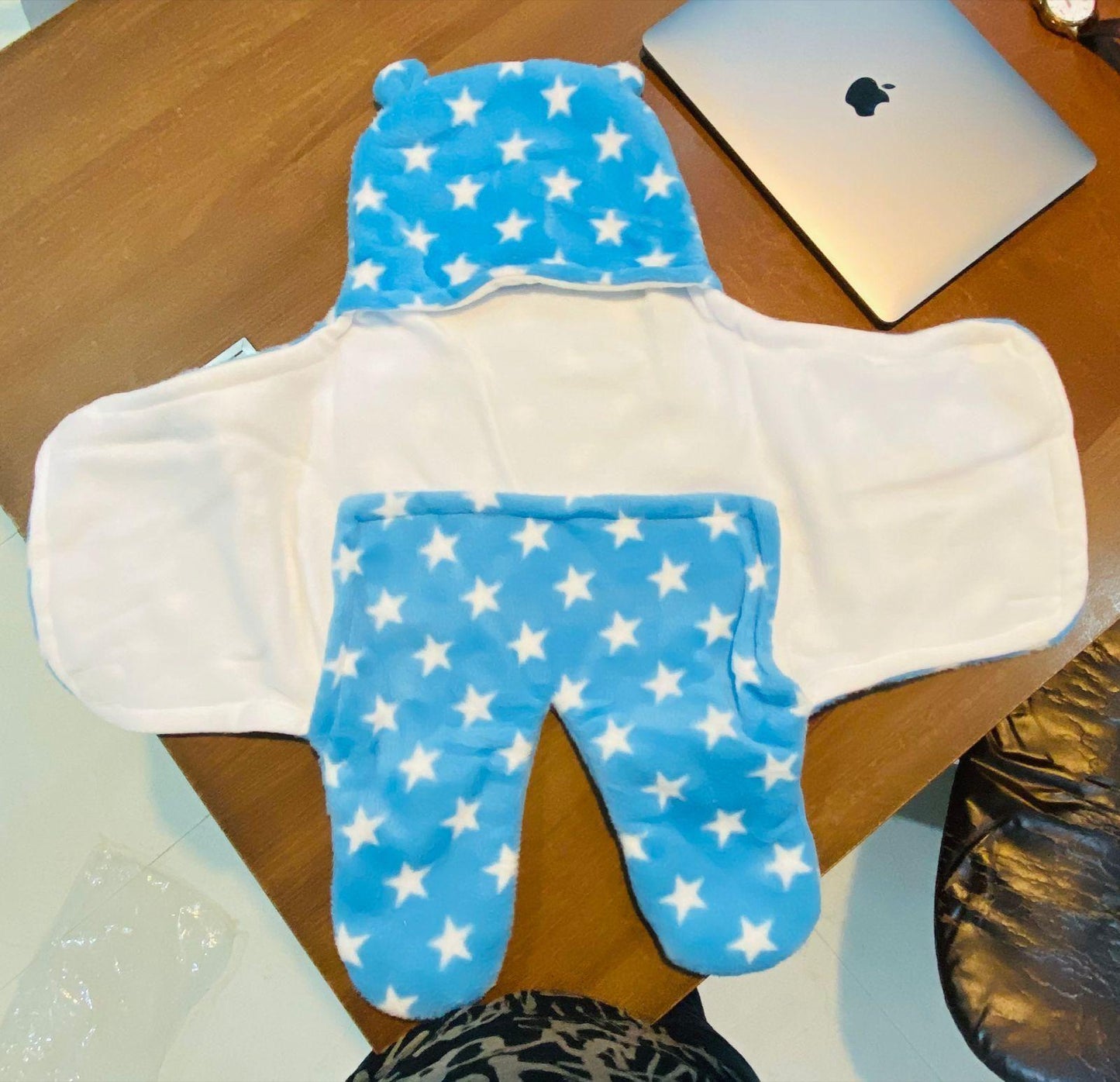 Wearable Blanket and Star Wrapper Durable Cotton for Baby Boys & Girls(Assorted Color)